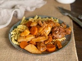 Ragoût de cuisses de poulet aux légumes au Cookeo