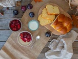 Riz au lait & compotée prunes – cannelle
