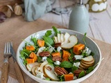 Salade automnale à la patate douce et pommes