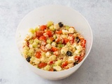 Salade de couscous méditerranéenne