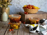 Tomates cerises séchées confites à l’huile d’olive