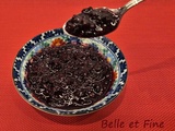 Confiture de myrtilles aux graines de chia