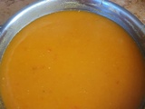 Soupe potimarron – lentille corail