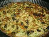 Tarte courgettes-olives