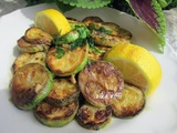 Avec des courgettes