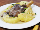 Barania batata- batata beida a la souris d'agneau-terroir bônois- cuisine algerienne