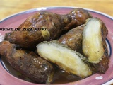 Batata hlouwa m3assla- patates douces caramélisées - cuisson lente à l'étouffée au bain marie