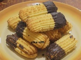 Biscuits el mohguen- halwet el lambout ou entonnoir au chocolat