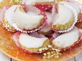 Biscuits fondants aux amandes - glaçage citron pour les fêtes et l'aïd