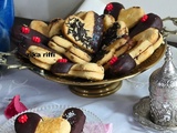 Biscuits sablés cœurs fondants chocolat et bonbons caramel caprice
