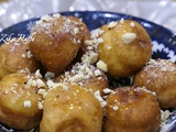 Boules de moscou à la fleur d'oranger- beignets de carnaval- cuisine pieds noirs de bône d'antan
