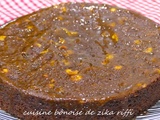 Cake chocolat yaourt et noix de pecan- cuisson au micro-ondes