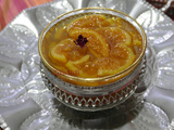 Confiture d'oranges traditionnelle bônoise à la fleur d'oranger et clou de girofle pour la dégustation à la cuillère