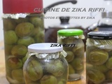 Conserves d'olives sigoises par lactofermentation/ plats et amuse bouches