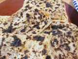 Crêpes salées à la chakchouka de courgettes et pomme de terre râpées au fromage- façon mahjouba