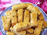 Croquant- gâteau sec algérien aux noisettes et raisins secs