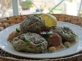 Dolma-Dolmet karnoun, artichauts farcis à la viande, plat algérien, ramadan 2020