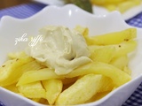 Frites mayonnaise comme au fast food- cuisine facile