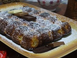 Gâteau moelleux fondant aux poires- chocolat- miel pur et petits suisses