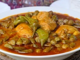 Gnaouia-gnawia - tajine de gombos - cuisine traditionnelle bônoise