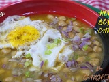 Homs bel camoun- soupe de pois chiches au cumin- spécial gargotes bônoises