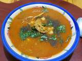 Jeri-jari tchich- chorba- soupe traditionnelle a l'orge et ailes de poulet