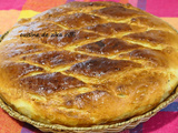 Khobz eddar mbassess- pain maison brioche - semoule et fleur d'oranger - خبز رمضان مبسّس ـ عْضام و ماء الزّهرـ عنابه