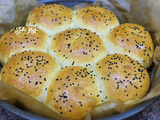 Khobz eddar pour yennayer - pain maison brioché à la semoule et fleur d'oranger