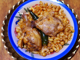 Macaronis à l'arabe façon grand-mère au poulet fermier et pois chiches- makarouna arbi