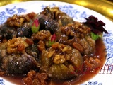 Marka hlouwa kartouss mahchi jawz- tajine sucré salé aux figues fraîches farcies aux noix- terroir bônois (2)