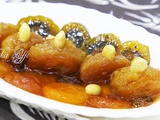 Marka hlouwa mechmech mahchi laouz- tajine sucré salé abricots farcis aux amandes