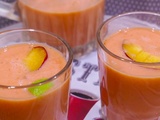 Milk-shake prunes melon et poires au miel