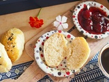 Mini pains briochés - vanille et lait caillé pour petits déjeuners
