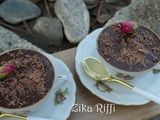 Mousse au chocolat virale à 2 ingrédients/ pêches en conserve
