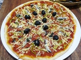 Pizza pâte feuilletee maison aux anchois