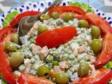 Salade russe - cuisine de l'été