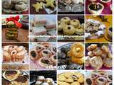 Sélection de gâteaux- biscuits- whoopies et petits fours pour fêtes et nouvel an