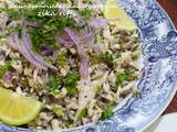 Slata-slatet caval-salade de maquereau grillé-terroir bônois