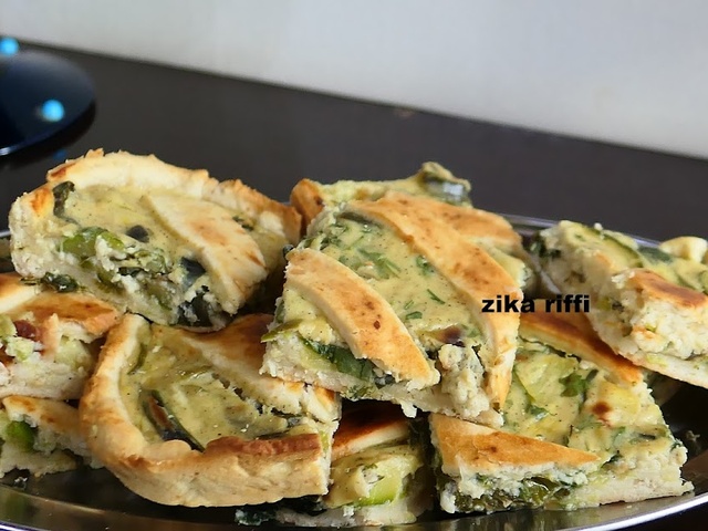 Tarte Aux Poireaux Et Courgettes