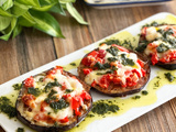 Aubergines à la Parmigiana de Cyril Lignac
