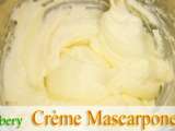 Crème Mascarpone à la pâte à bombe (recette de m.o.f)