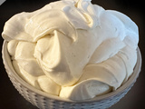 Crème Mascarpone de Christophe Felder (méthode 2 : pâte à bombe)