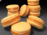 Délicieux Macarons Mangue Passion de m.o.f Stéphane Tréand