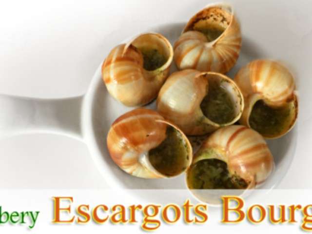 Escargots de Bourgogne au beurre persillé