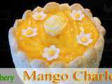 French Charlotte with mangoes and coconut
