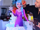 Gâteau Elsa (Frozen)