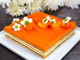L’entremets Santa Ana (Abricot Citron vert)