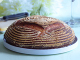 Pain de Campagne au Levain de m.o.f Frédéric Lalos (Méthode 2: Levain Pâteux)