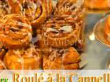 Roulés à la Cannelle Danois (Kanelbulle) «Cinnamon Rolls»