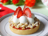 Tartelettes Crumble Fraise Gingembre (Comme à Melbourne)